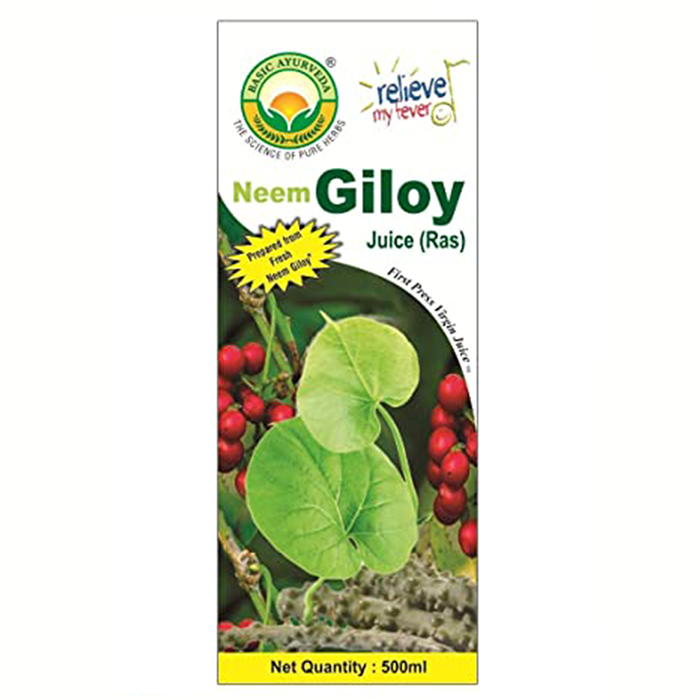 Buy Basic Ayurveda Giloy Juice (Neem Giloy Juice) Online at Best Price